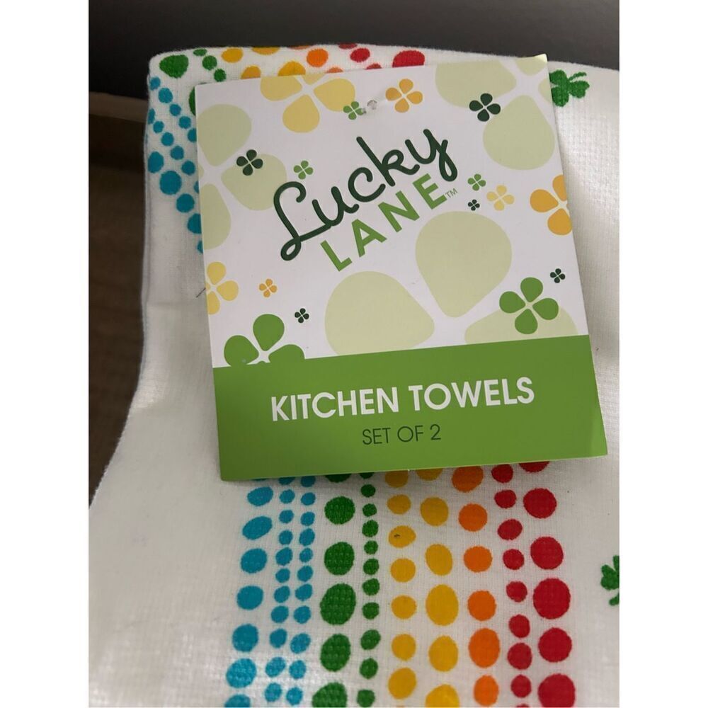 Lucky Dish Towels Set Of 2